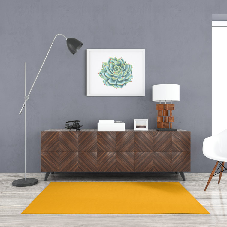 Carpet and a Square Frame Set