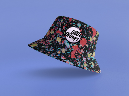 Bucket Hat Tilted View