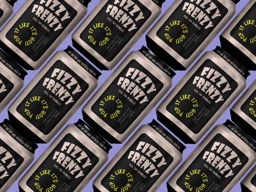 Soda Can Collection Top View