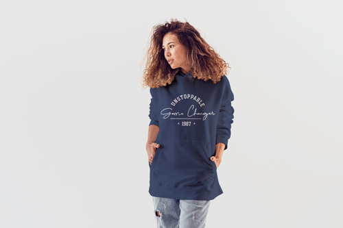 Woman With Hands in Pockets