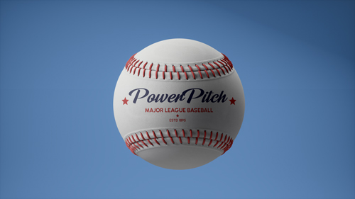 Baseball Closeup View