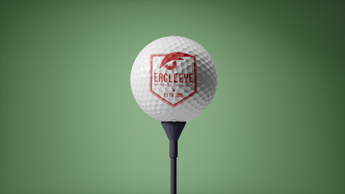 Golf Ball Front View
