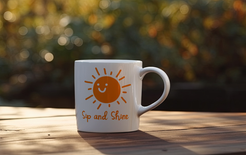 Sunny Mug Front View