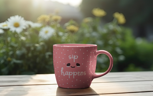 Coffee Cup Front View