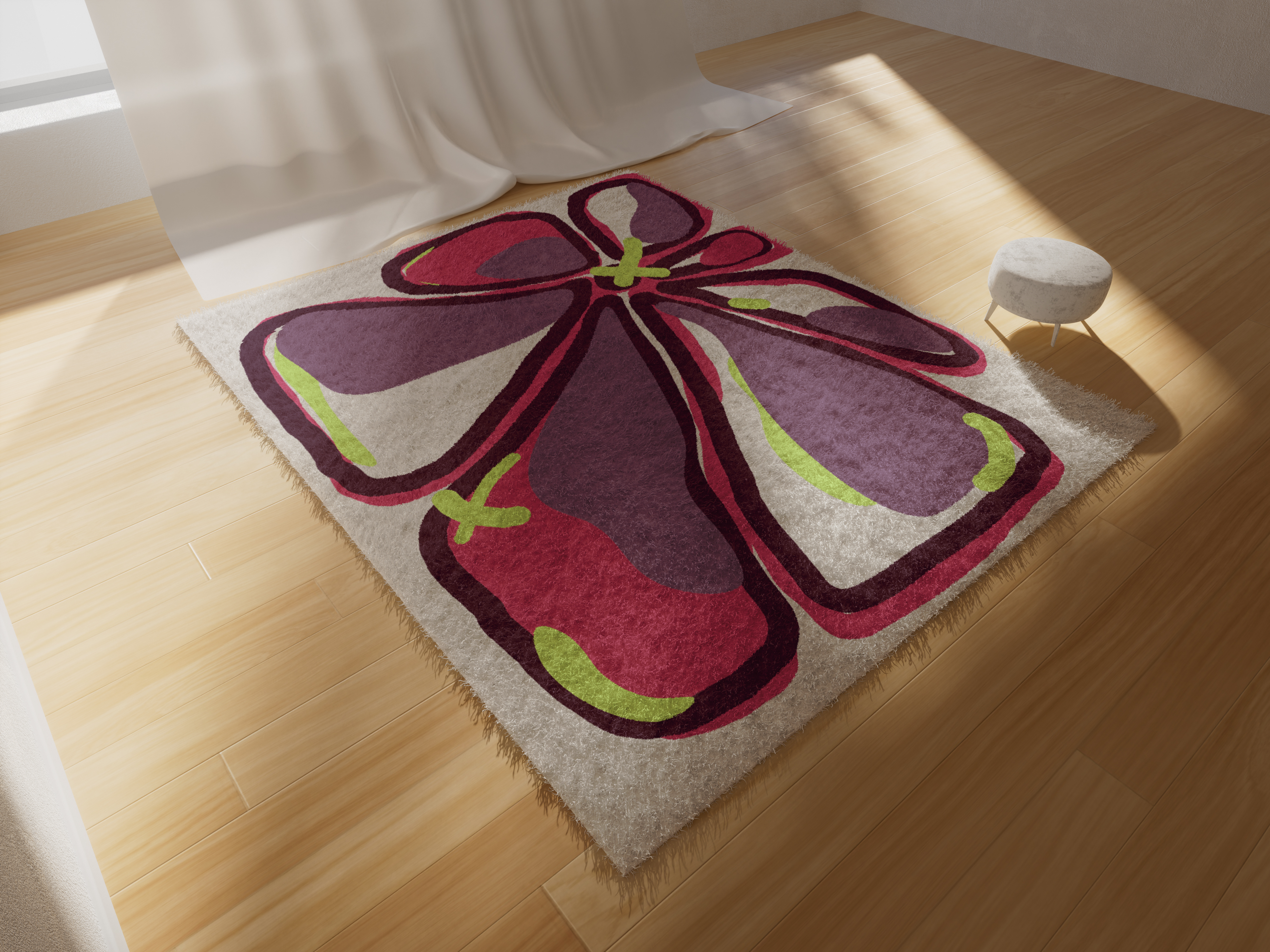 Rug in a Modern Apartment