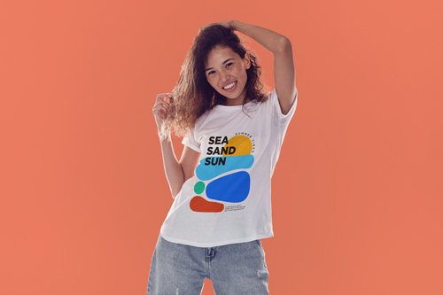 Mujer demostrando estilo urbano