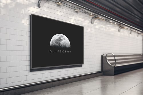 Billboard in Metropolitan Intersection