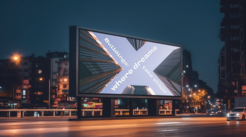 Brand Promo on a Busy Street