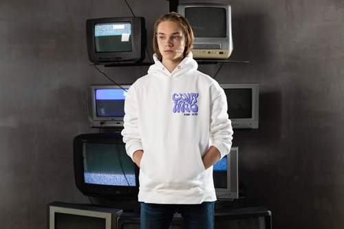 Man Posing Looking to the Side