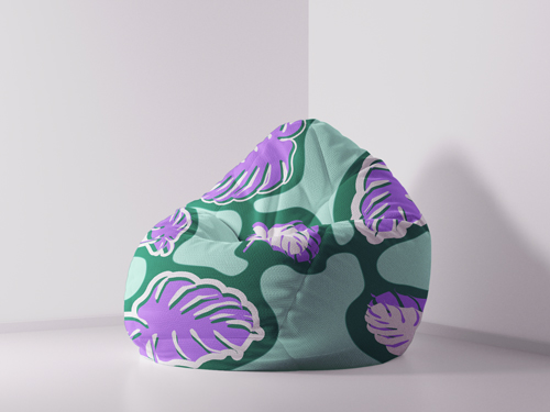 Soft Chair in a Corner of a Room