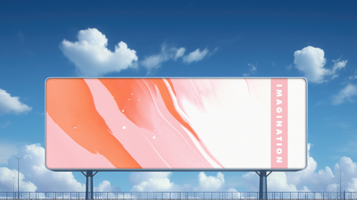 Billboard Ad on a Highway