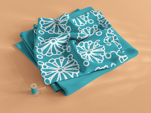 Piece of Fabric Top View