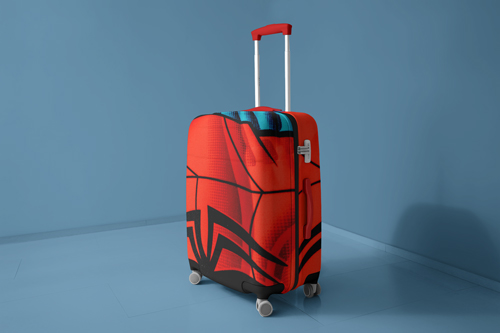 Чемодан в углу комнаты