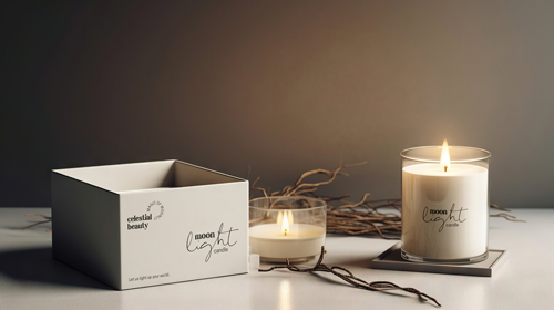 Элегантная коробка для свечей