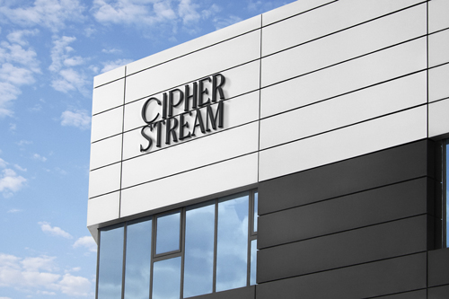 Façade d'un point de repère du centre ville