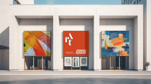 Banderas artísticas modernistas