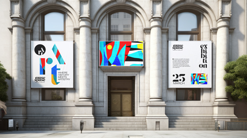 Entrada de la galería de arte urbano