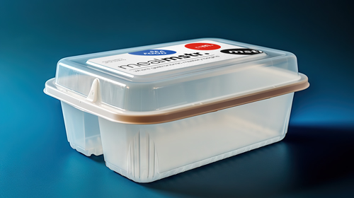 Plastic Lunchbox Side View