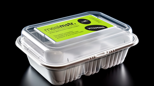 Food Packaging Right Angle View