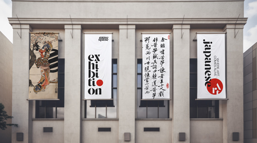 Entrada elegante a la galería