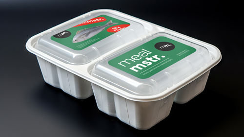 Food Container Left Angle View