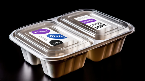 Plastic Plate Upper View