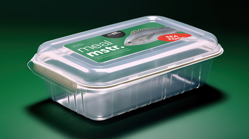 Plastic Lunchbox Top View
