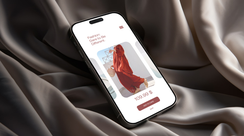 Smartphone Display on Textile