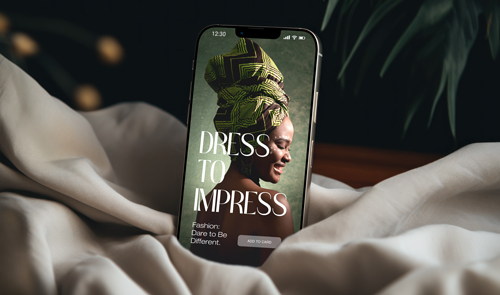 Smartphone on Beige Fabric