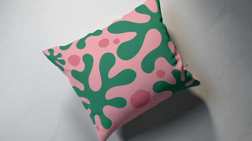 Decorative Pillow Top View