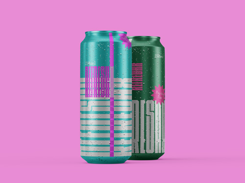 Two Soda Cans Next to Each Other