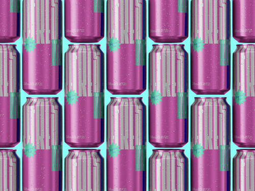 Soda Can Collection Front View