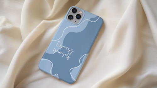 Smartphone on White Surface