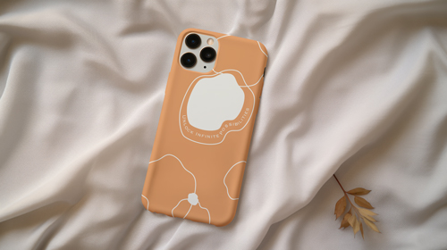 Mobile Phone on a Wrinkled Surface