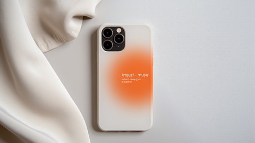 Mobile Phone on a Bed Mattress