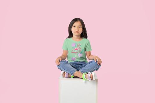 Girl Looking at the Camera