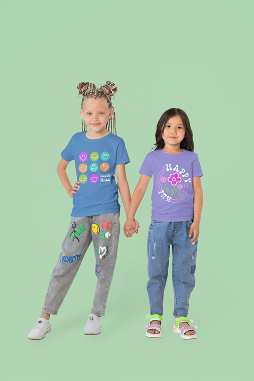 Kids Posing for the Camera