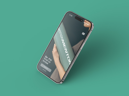 Cell Phone Tilted View