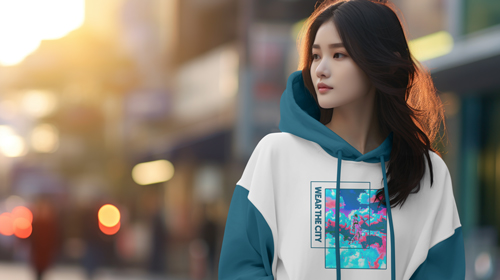 Woman Posing in Athletic Wear