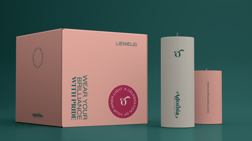 Product Packaging Low Angle View