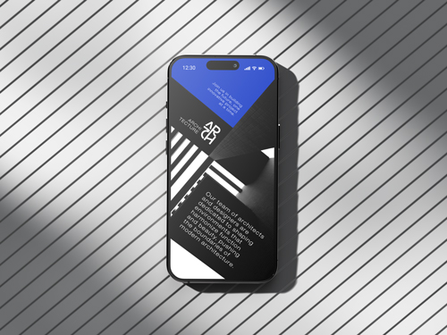 Mobile Device High Angle View