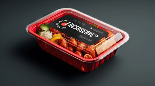 Lebensmittelbehälter Draufsicht