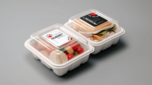 Kunststoffbehälter Hochwinkelansicht