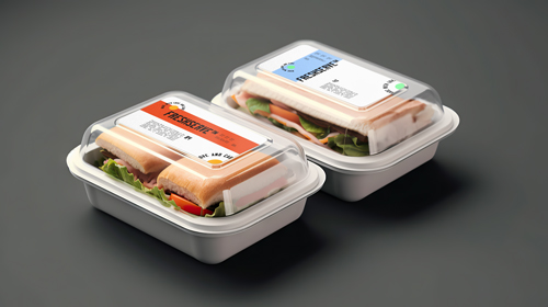 Kunststoffbehälter Hochwinkelansicht