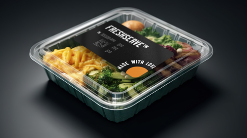 Kunststoffbehälter Nahaufnahme