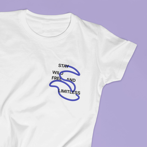 T-Shirt Closeup View