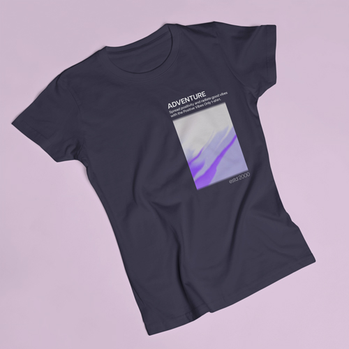 T-Shirt High Angle View