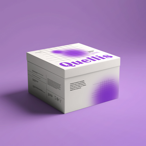 Square Box Right Angle View