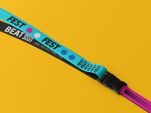 Festival Lanyard Closeup View
