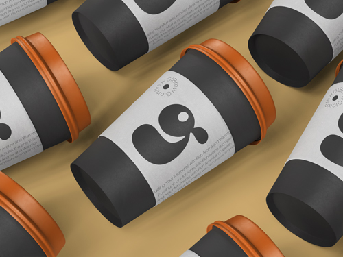 Cup Collection Closeup View